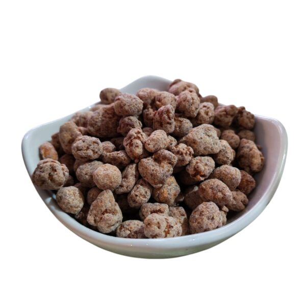 MANI CONFITADO LUCUMA MANJAR CON COBERTURA DE CHOCOLATE BLANCO